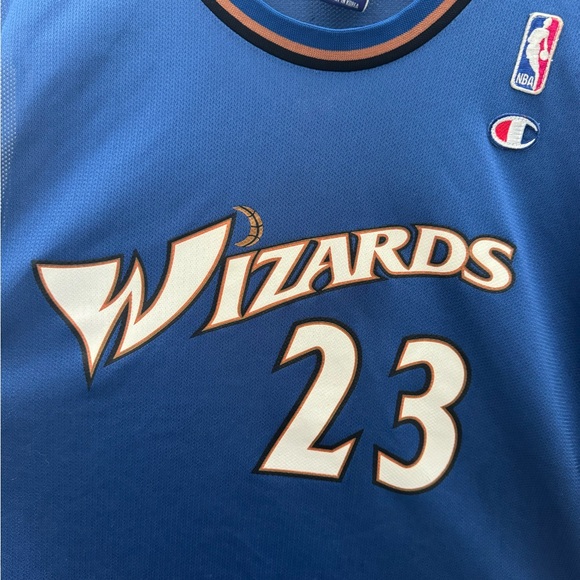 Michael Jordan #23 Washington Wizards Jersey - Champion - size 48 / XL - Picture 1 of 6